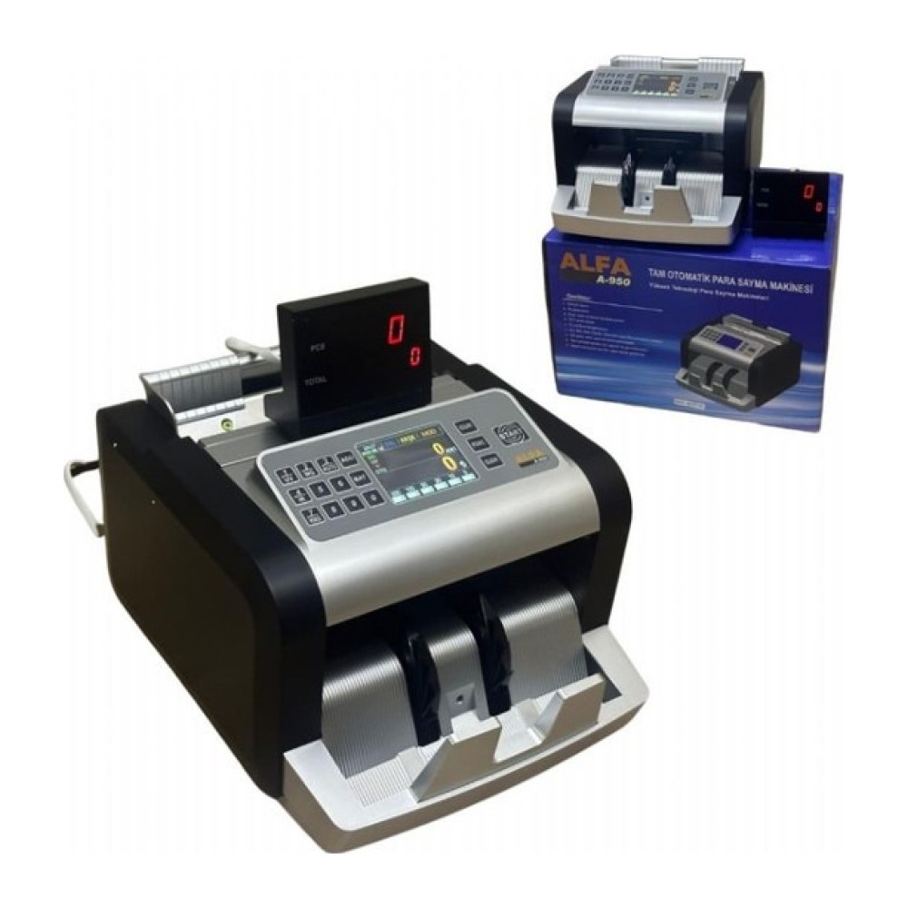 Alfa A-950 TL / Euro Kağıt Para Sayma Makinesi