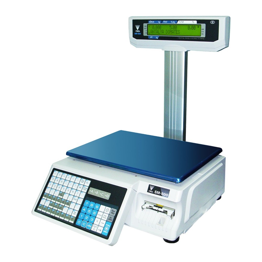 Digi SM 500 P Barkodlu Terazi