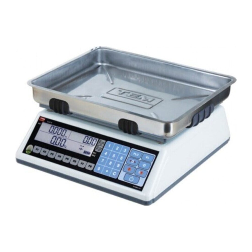 TEM EVG-30 kg ONAYLI Fiyat Hesaplamalı Terazi görsel 2