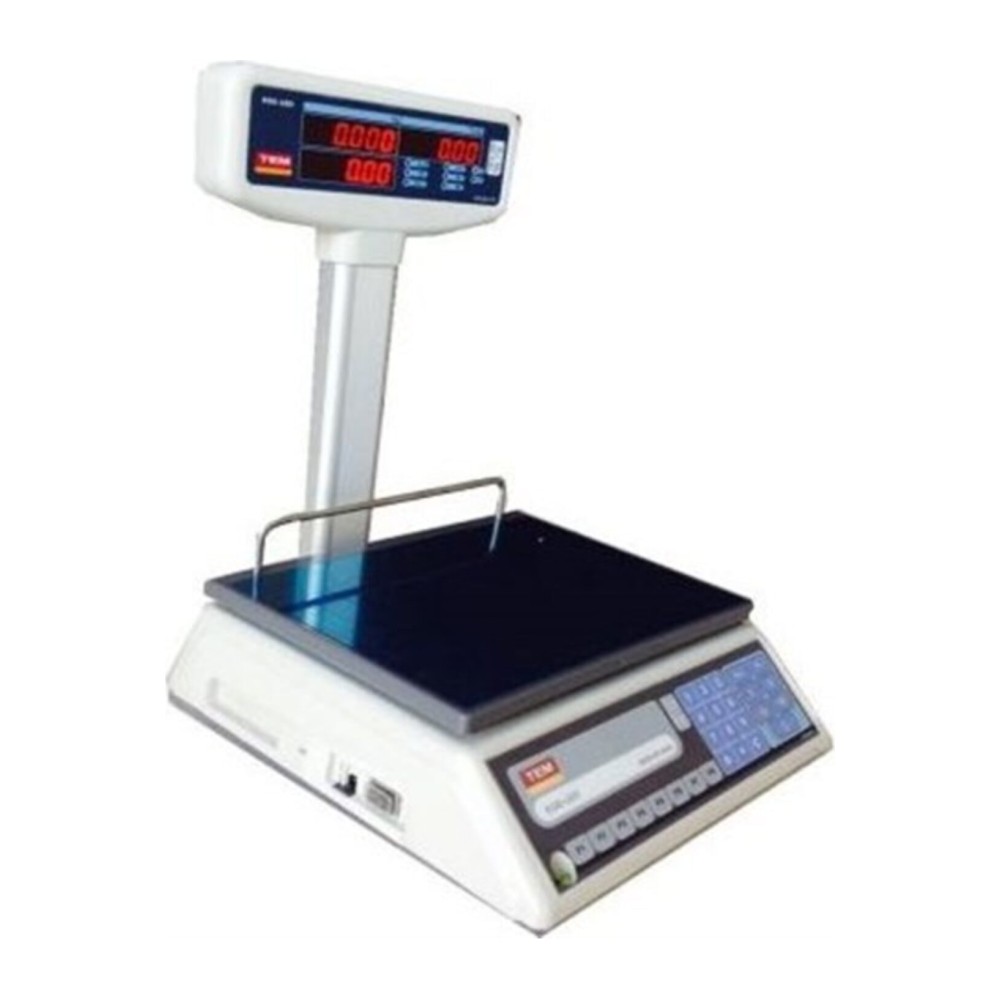 TEM EVG-30 kg ONAYLI Fiyat Hesaplamalı Boyunlu Terazi