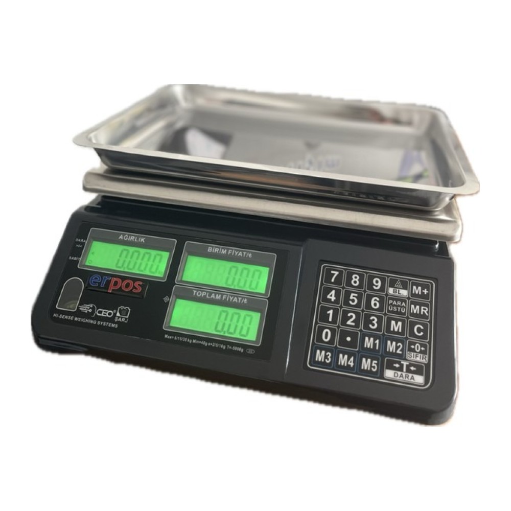 CEO CA-P 30 kg Bilgisayar Bağlantılı (RS-232) Terazi