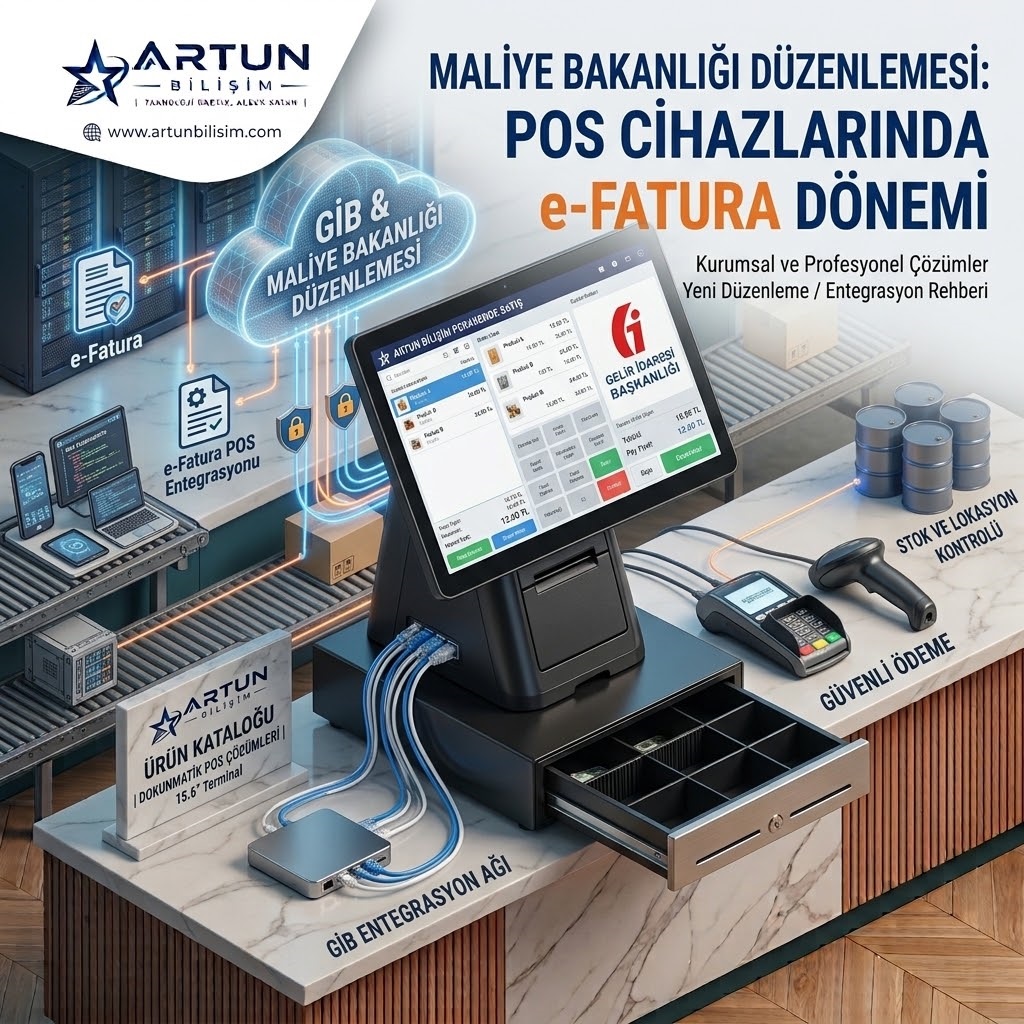 Hazine ve Maliye Bakanlığı’ndan POS Cihazlarında Yeni Dönem: e-Arşiv ve e-Fatura Dönemi Başladı