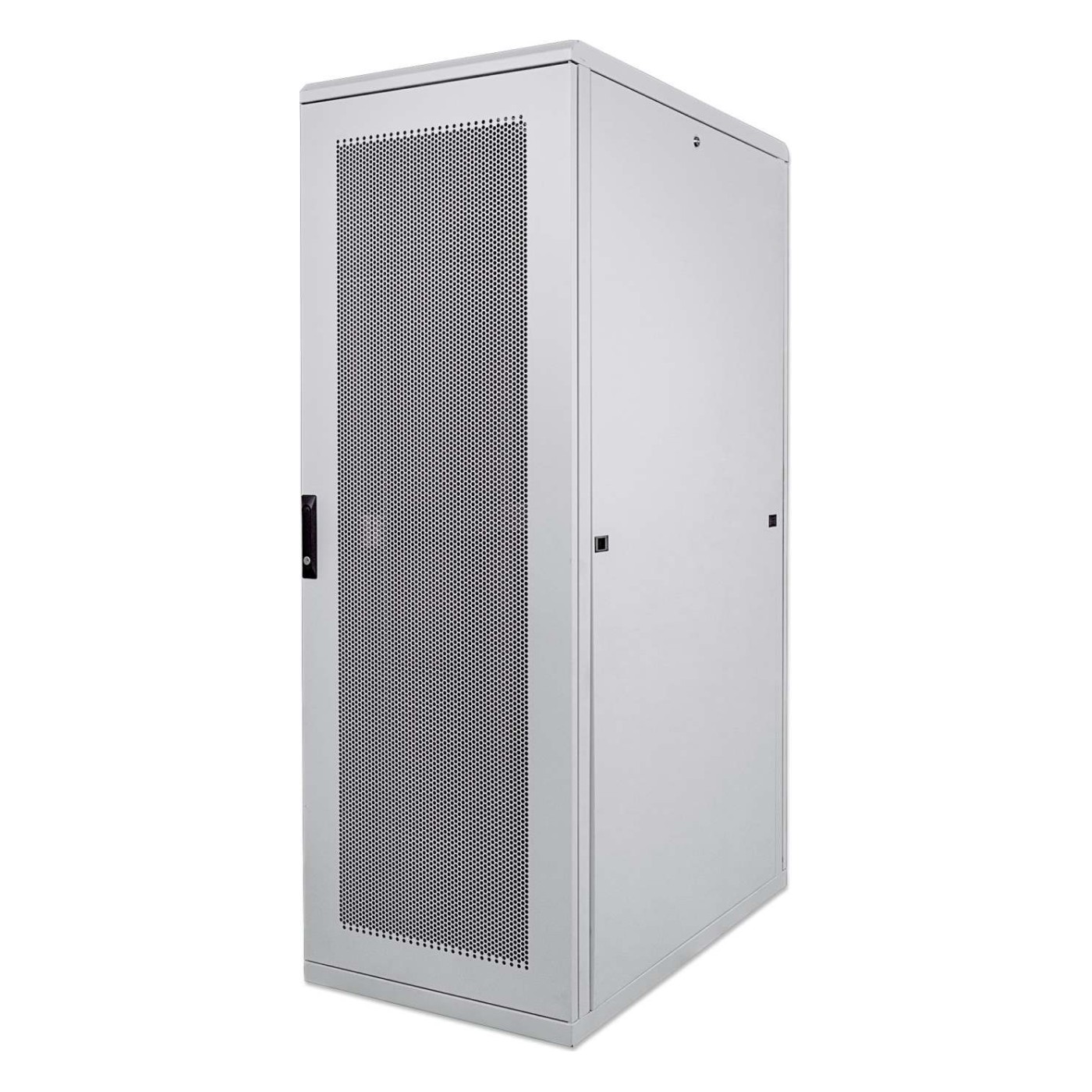 42U 600x1000 Gri Delikli Kapılı Kabin
